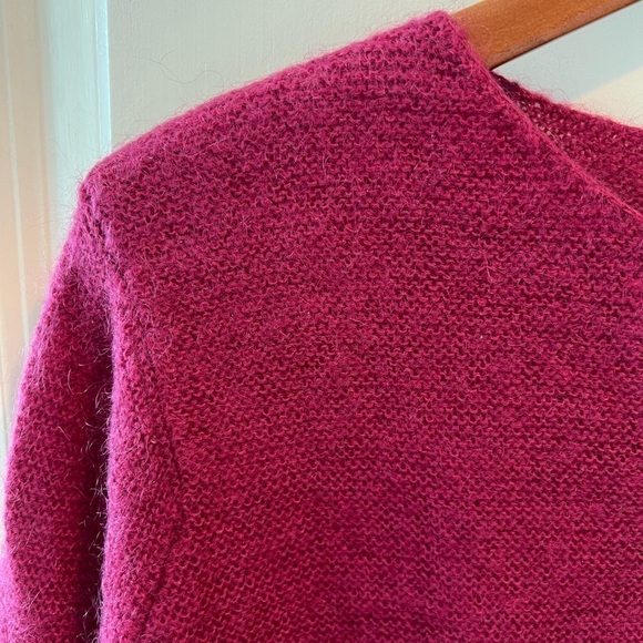 Eileen Fisher Kid Mohair Cropped Sweater - Picture 7 of 16